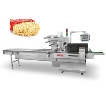 Horizontal Instant Noodle Wrapping Pillow Packing Machine
